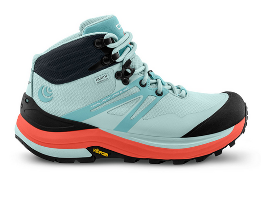 Women's Topo Trailventure 2 WP, Ice/Coral, 7.5 B Medium