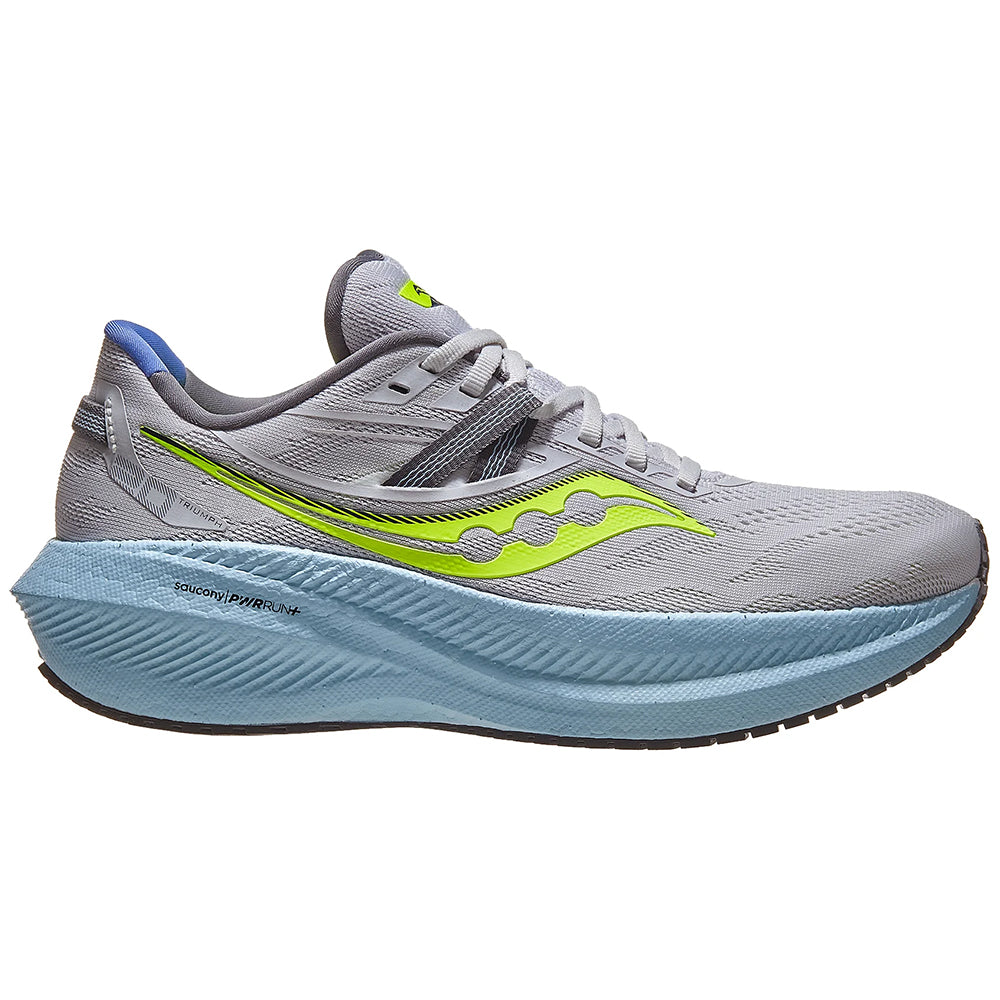 Women's Saucony Triumph 20, Fog/Vapor, 8 B Medium
